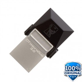 Kingston DataTraveler MicroDuo USB 3.0 Micro USB OTG 32GB - DTDUO3/32GB - Black - 1