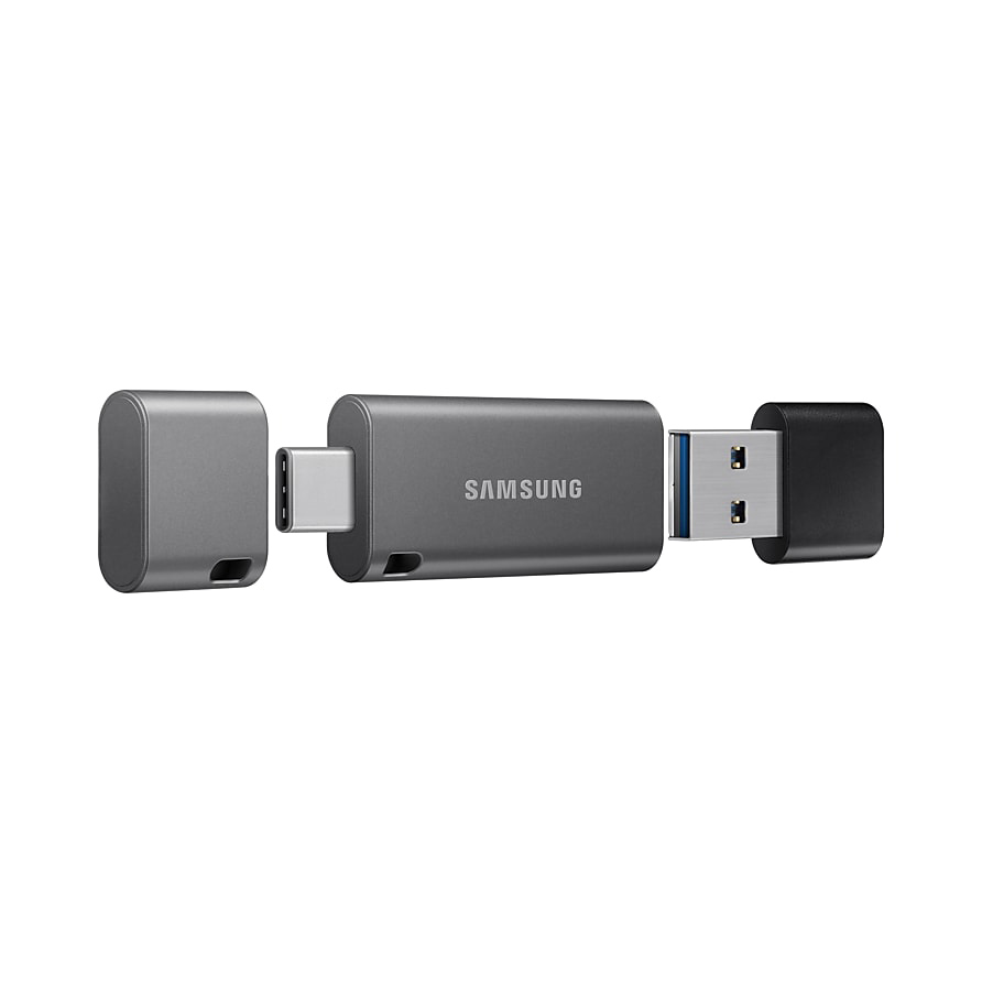 samsung duo plus flashdisk usb type c 3 1 64gb muf 64db black jakartanotebook com