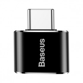 Baseus USB Female to USB Type C OTG Adaptor - CATOTG-01 - Black