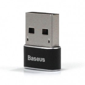 Baseus USB Type C Female to USB Adapter - CAAOTG-01 - Black