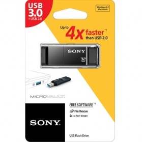 Sony MicroVault Entry USB 3.0 Flash Drive (100MB/s) - 8GB - Pink - 5