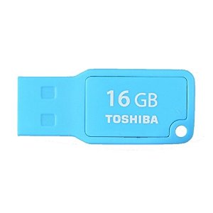Toshiba TransMemory Mini USB 2.0 Flash Drive 16GB - UMKW 