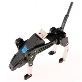 Transformer Ravage USB 2.0 Flash Drive - 16GB - Black - 3
