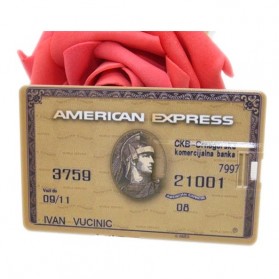 American Express Credit Card USB 2.0 Flash Drive - 16GB - 1