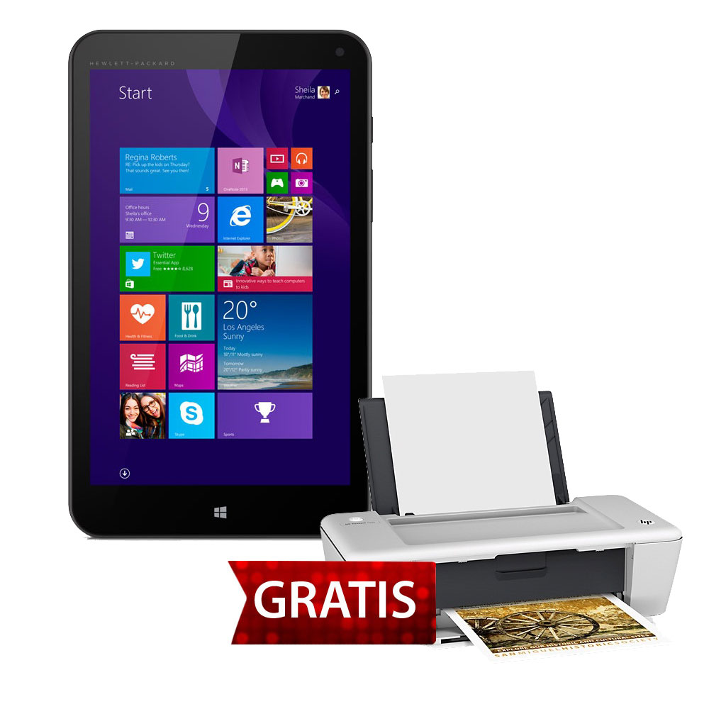 hp stream 8 windows tablet pc with keyboard docking bonus hp deskjet 8 windows tablets