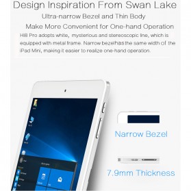 Chuwi HI8 Pro Dual OS Windows 10&Android Z8300 Type-C 2GB 32GB 8 Inch - White - 17