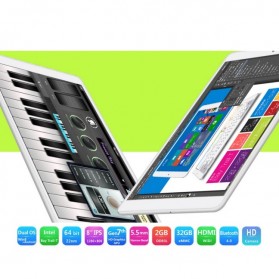 Teclast X80HD Dual OS Windows 10 & Android 32GB 8 Inch HD Tablet PC - White - 8