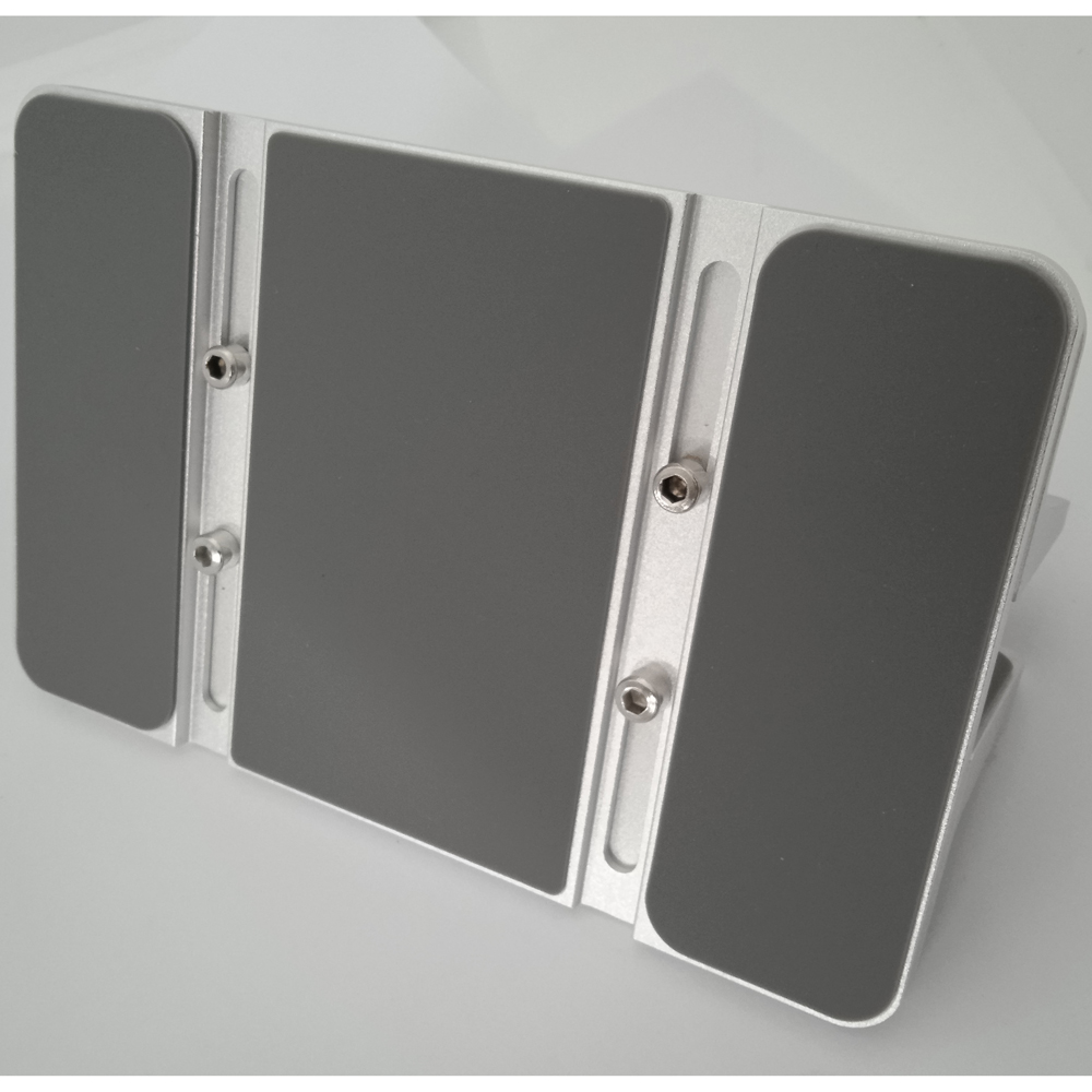 Dudukan Laptop Vertical Stand Holder Alumunium Adjustable AF26D