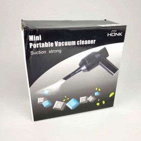 HONK Mini Vacuum Cleaner USB Pembersih Debu Keyboard - HK-6019 - Black - 7