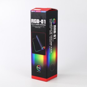 TaffGO Gaming Mouse Pad Illuminated LED RGB 800x300x4mm - RGB-04 - 8