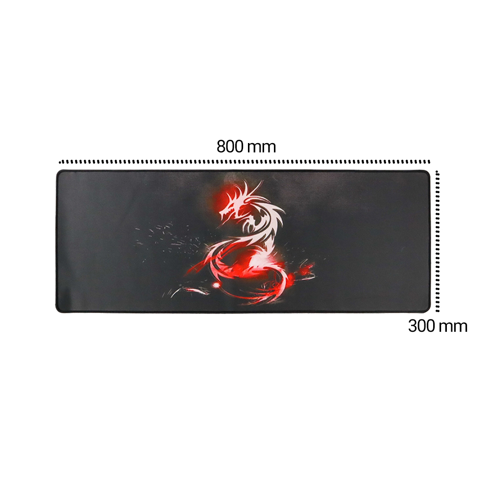 Gambar produk OLEVO Gaming Mouse Pad XL Desk Mat 800 x 300 x 2 mm - RO40