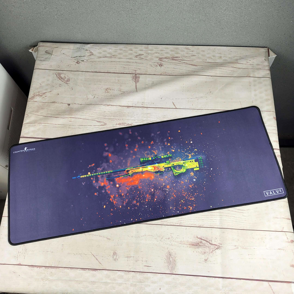 Gambar produk OLEVO Gaming Mouse Pad XL Desk Mat 800 x 300 x 2 mm - RO58