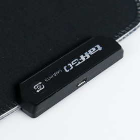 TaffGO Gaming Mouse Pad XL RGB LED 900 x 400 x 4 mm - GMS-WT5 - Black - 2
