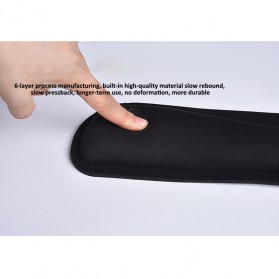 Sovawin Ergonomic Keyboard Wrist Rest Pad Support Memory Foam - SH-JPD - Black - 5