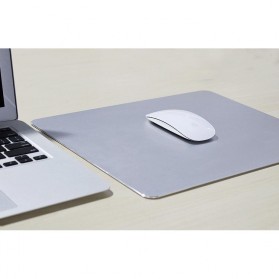 Metal Mouse Pad Rubber Feet (240 x 180 x 3mm) - 151210 - Silver - 4