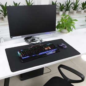 Taffware Gaming Mouse Pad XL Desk Mat Polos 500 x 800 x 3 mm - MP001 - Black - 5