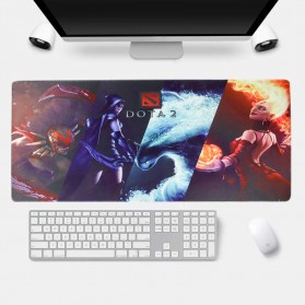 Gaming Mouse Pad XL Desk Mat Motif DOTA 400 x 900 x 2 mm - Multi-Color