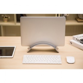 BookArc Stand Bracket Laptop - Silver - 1