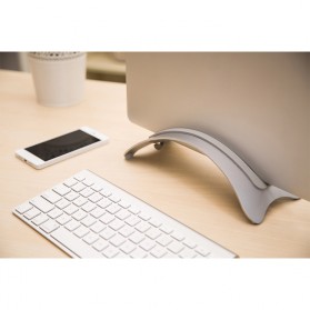 BookArc Stand Bracket Laptop - Silver - 4