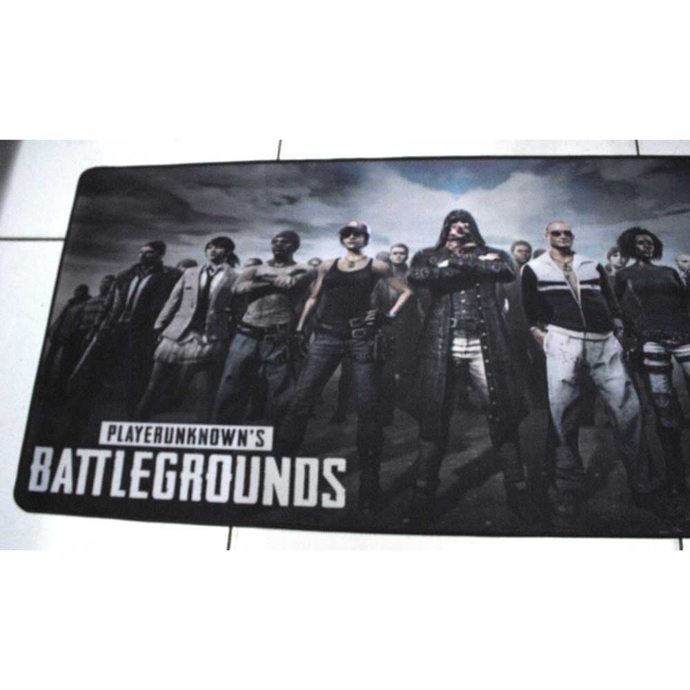 Gaming Mouse Pad XL Desk Mat Desain Game Online 400x900x2mm PUBG 2