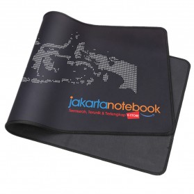 Gaming Mouse Pad Desk Mat Logo Jakartanotebook 500 x 800 mm - Black - 1