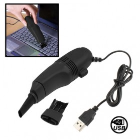 Aksesoris Laptop / Notebook - HARKO Mini Vacuum Cleaner USB Pembersih Debu Keyboard - FD-368 - Black