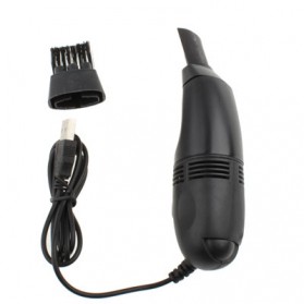 HARKO Mini Vacuum Cleaner USB Pembersih Debu Keyboard - FD-368 - Black - 2