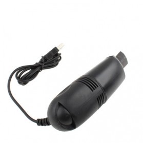 HARKO Mini Vacuum Cleaner USB Pembersih Debu Keyboard - FD-368 - Black - 3