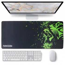 Laptop / Notebook - Rakoon Gaming Mouse Pad Desk Mat Speed Surface 40 x 90 x 0.2 cm - LS - Black