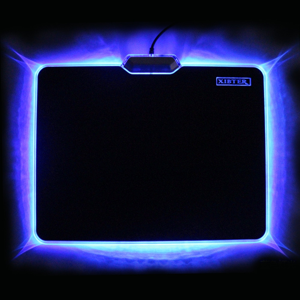 Xibter Gaming Mouse Pad Illuminated LED 300x240mm - Blue
