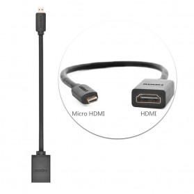 Ugreen Kabel Adapter Micro HDMI to HDMI - 20134 - Black - 2