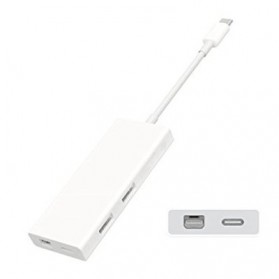 Xiaomi Adapter USB Type C ke Mini Display Port - ZJQ02TM - White