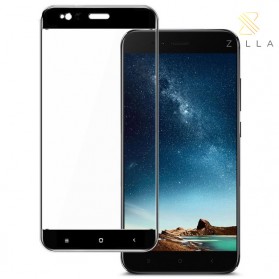 Zilla 3D Tempered Glass Curved Edge 9H 0.26mm for Xiaomi A1 / 5X - Black - 1