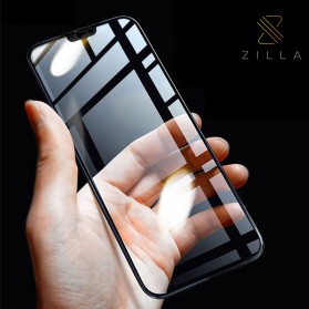 Zilla 3D Tempered Glass Curved Edge 9H 0.26mm for OnePlus 6 - Black - 1
