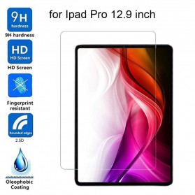 Zilla 2.5D Tempered Glass Curved Edge 9H 0.26mm for iPad Pro 2018 12.9 Inch - 2