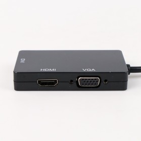 FSU Adaptor Converter DisplayPort to HDMI VGA DVI - DP1IN4 - Black - 5