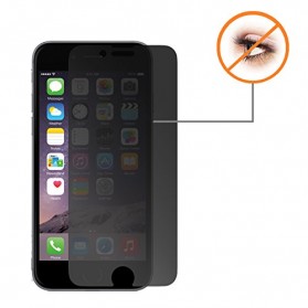 Zilla 2.5D Anti Spy Tempered Glass Curved Edge 9H for iPhone 6/6s - 3
