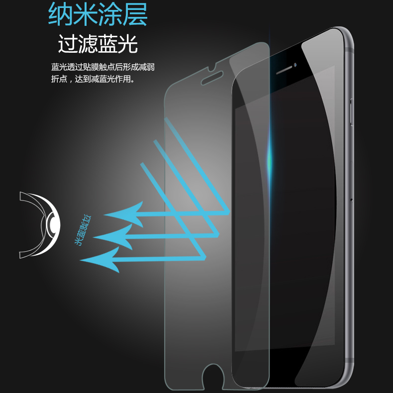 Zilla 2.5D Anti Blue Light Tempered Glass Curved Edge 9H 