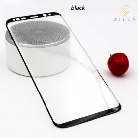 Zilla 3D Premium Tempered Glass Curved Edge 9H 0.26mm for Samsung Galaxy S8 - Black - 2