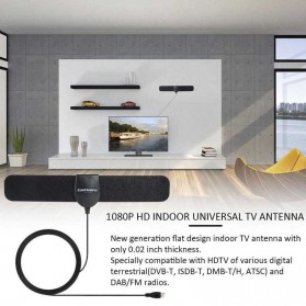 Taffware Antena TV Digital Indoor DVB-T2 High Gain 25dB - TFL-D141 - Black - 8
