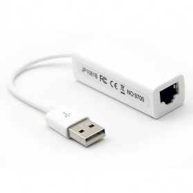Noosy USB 2.0 Ethernet Adapter / LAN Adapter - White