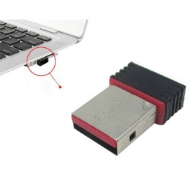 KexTech USB Wireless Adaptor 300Mbps (Realtek RTL8188) - LV-UW03 - Black - 2
