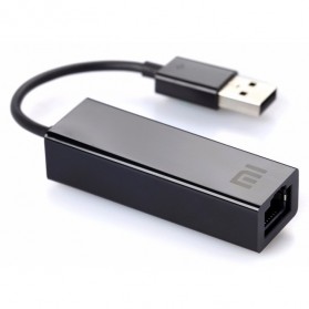 Xiaomi High Speed Ethernet Lan Adapter USB 2.0 100Mbps - Black - 1