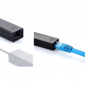 Xiaomi High Speed Ethernet Lan Adapter USB 2.0 100Mbps - Black - 2