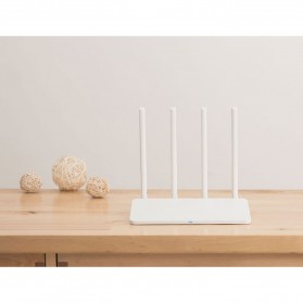 Xiaomi WiFi 3C Wireless Router 802.11ac 300Mbps with 4 Antennas - White - 6