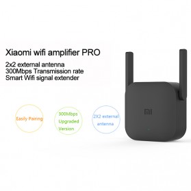 Xiaomi Mi WiFi Range Extender Pro Amplify Repeater 300Mbps - R03 - Black - 6