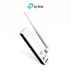 TP-LINK High Gain Wireless USB Adapter 150Mbps - TL-WN722N - White - 1