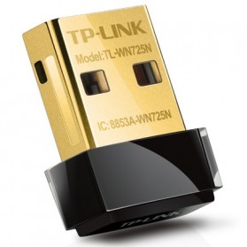 TP-LINK Wireless Nano USB Adapter N150 - TL-WN725N - Black