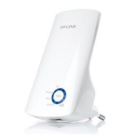 TP-LINK N300 Universal Wi-Fi Wall Plug Range Extender with Ethernet Port - TL-WA850RE - White - 1