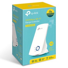 TP-LINK N300 Wi-Fi Wall Plug Extender with Ethernet Port - TL-WA850RE - White - 7